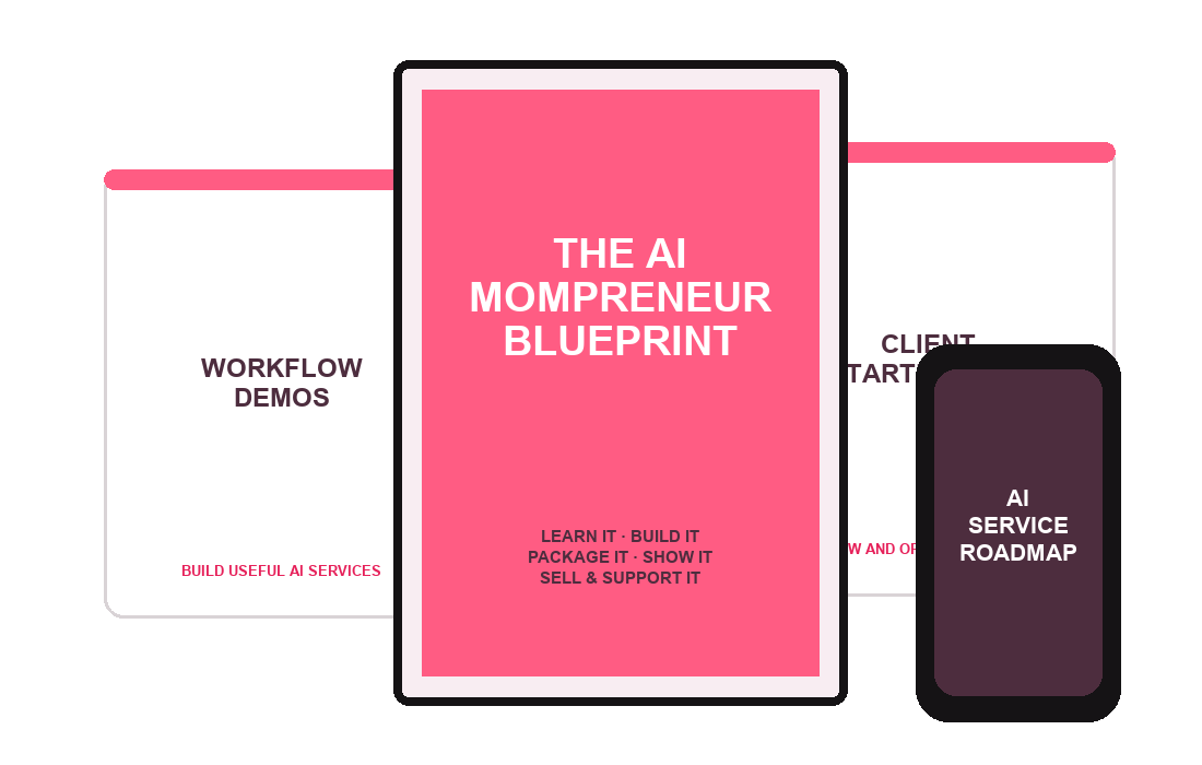 The AI Mompreneur Blueprint digital programme bundle